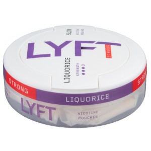 LYFT (FKA Epok) Strong Licorice Slim All White